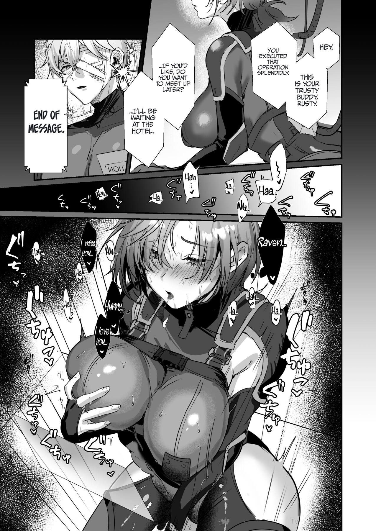 Hentai Manga Comic-A Book About XXX With My Buddy Who Has Become A Woman Because Of The Effect Of Coral-Read-16